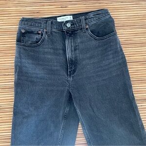 abercrombie 90s straight ultra high rise jeans